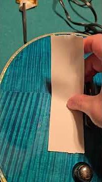 Remove sticker residue from guitars THE EASY WAY