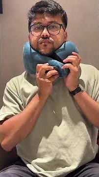 Long Flights Just Got Better ✈️ | Frido Memory Foam Neck Pillow