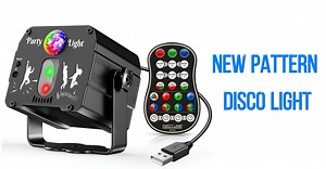 Watch New Pattern Disco Light on Amazon Live
