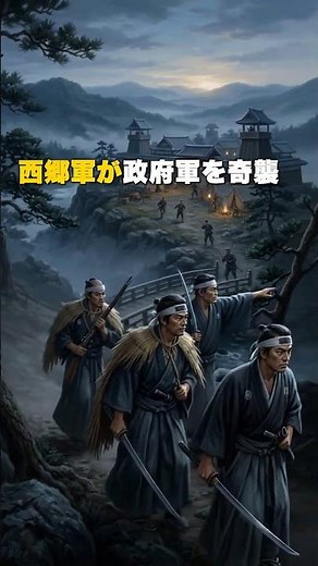 「西郷隆盛」300人が数万に挑んだ「西南戦争」の3日間 #1分世界史