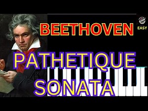 Learn BEETHOVEN "Pathetique Sonata" (SLOW PIANO TUTORIAL)