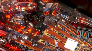 Stern Pinball recently released Black Knight code v1.01.0 for the Pro, Premium, and Limited Edition models. This update contains full topper incorporated code, making our custom, one-of-a-kind animatronic Black Knight toppers interact like no other topper! This incredible topper features realistic LED flames and a motorized, animated Black Knight head with LED lighting effects and sound synchronization features that will taunt, tease, and provide endless hours of entertainment for players. Custo