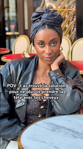 Tuto turban #hairstyle #hair #protectivestyles #cheveuxcourts #hairtok #turbanstyle #outfit