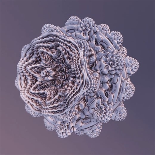 Simon Alexander-Adams on Instagram: "Bulb [ 2722 ] digging into the new Fractal T3D op from @josefpelz with some Mandelbulbs. . Created using #TouchDesigner . . #fractal #fractalart #mandelbulb #TouchDesigner #everyday #realtime #generative #generativeart #generativedesign #newmedia #mediaart #design #artandtechnology #digitalart #vfx #mesmerizing #artxcode #creativecoding #codeart"