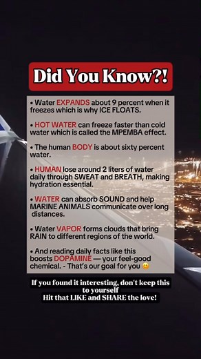 Incredible Facts About Water You Didn’t Know #facts #fblifestyle | Time Facts