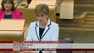 16K views · 547 reactions | First Minister Nicola Sturgeon calls for a second referendum on Scottish independence by 2021, saying it is "our route to avoiding the worst of the damage Brexit will do." bbc.in/2Zvoq8I | BBC Politics | Facebook
