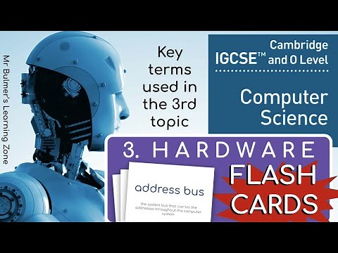 IGCSE Computer Science FLASHCARDS 3a - HARDWARE REVISION