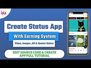 Status App With Reword Point Edit Source Code & Create App Tutorial | Android Studio | Full Tutorial