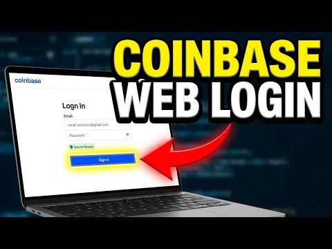 How to login to Coinbase on desktop browser - Secure Access