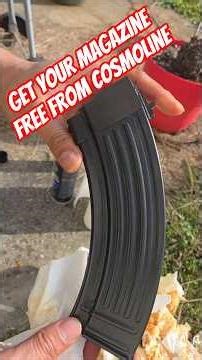 Cleaning cosmoline grease off your new magazine using brake cleaner #airsoft #2astrong #akm #kalash