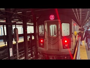 IRT Subway: R142 (2) Train Ride from Wakefield 241st Street to Flatbush Ave via White Plains Exp
