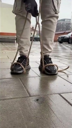 Genius Foot Rope Harness Trick for Climbing & Pulling! 🪢🧗