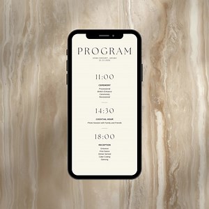 Wedding Invitation Video Template Animated Video Invitation With RSVP Details & Program Custom Canva Add Your Own Photo and Music - Etsy UK