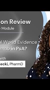Medication Review: What is the Real World Evidence of Guselkumab in PsA