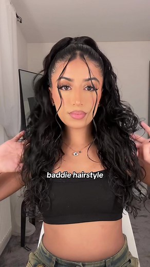 Baddie Hairstyles for Curly Hair Tutorial