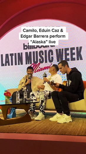 Live Performance of 'Alaska' by Camilo at Billboard Latin Week