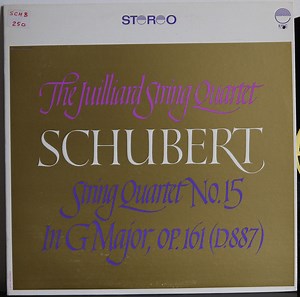 Franz Schubert, Juilliard String Quartet - String Quartet No. 15 In G Major, Op. 161 (D.887)