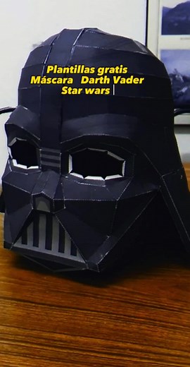 Crea tu Máscara de Darth Vader de Star Wars