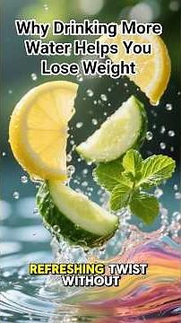 Why Drinking More Water Helps You Lose Weight