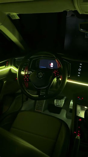 Ambient light iluminação interna Virtus polo golf Led porta luva pés