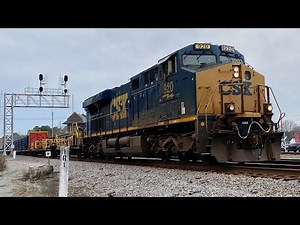 Chasing CSX Rail Train W024