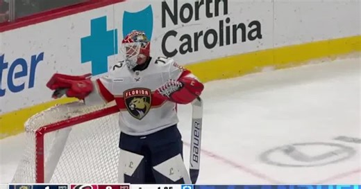 Eric Robinson with a Goal vs. Florida Panthers