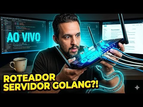 🚨 Ao Vivo: Roteador Wi-Fi como Servidor | Deploy Automático | GoLang