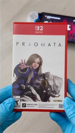 Unboxing Pragmata Nintendo Switch 2