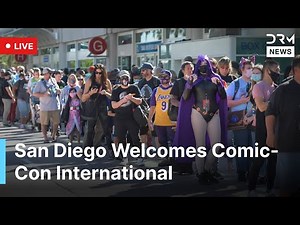 LIVE: Comic-Con 2025 Opens in San Diego With Global Fanfare | AA1Z