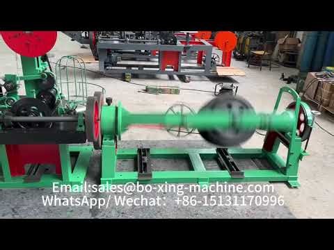 Barbed wire machine#Fully automatic barbed wire machine