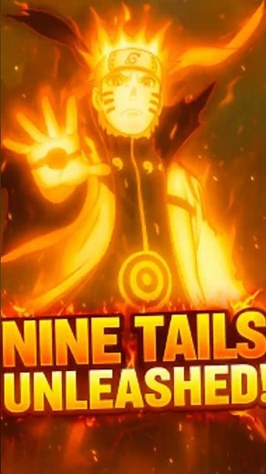 "Naruto Unlocks Nine Tails Chakra Mode 🔥 | Epic Transformation Scene!"