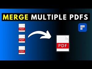 How to Combine or Merge Multiple PDFs into a Single PDF using Wondershare PDFelement