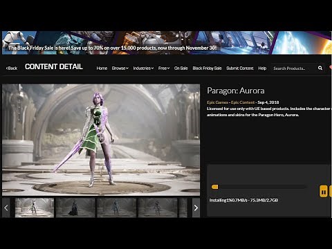 Learn Unreal Engine 5/ How to Setup a Paragon Character in Unreal Engine 5 Project / UE 5 Tutorials