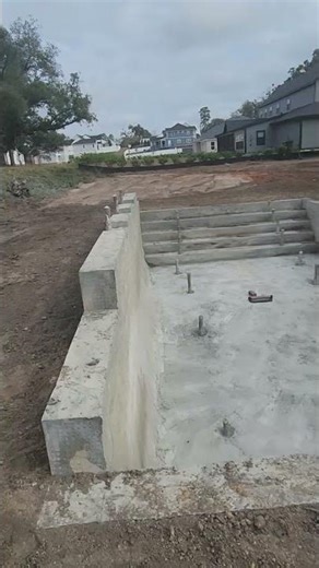 Building a House: From dirt to this and the exercise pool is dipped