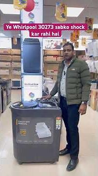 ₹11,000 ke andar BEST Whirlpool Washing Machine 😱 | Model 30273 | #whirlpool #shorts
