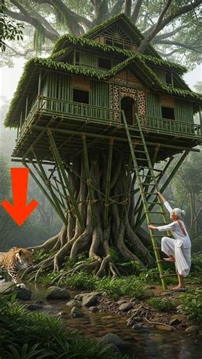 Dadi Created a Secret Bamboos House in Jungle | Part 3