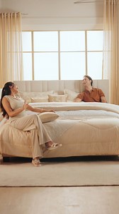 1.6M views · 6.5K reactions | Hands brushing over the sheets, laughter spilling over pillows - some moments are simple, some are magic. #Homecentre #HomecentreIndia #Alchemy #FestiveCollection #LittleThings | Home Centre India | Facebook