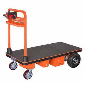 [Hot Item] Electric Platform Trolleys Warehouse Industrial Power Hand Cart