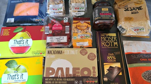 ALDI Paleo Snack List - Ideas for Paleo Snacks Mix that you'll find at ALDI
