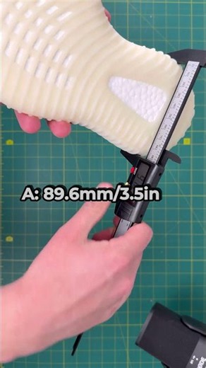 Yeezy Boost 350 V2 CMPCT Real Measurements 📏👟 #shorts