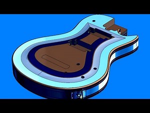 fast235 SolidWorks Tutorial 235: Electric Guitar Body