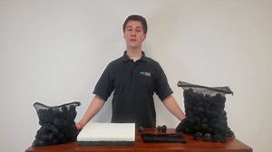 Aquatic Experts - Bio Balls Filter Media for Large Aquarium Pond Filtration with Mesh Bag 1.5 Inch, 300 Count