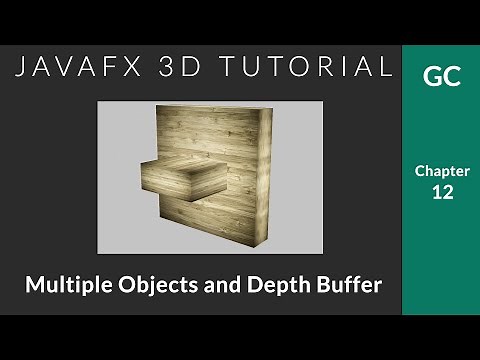 JavaFX 3D Tutorial #12 - Multiple 3D Objects and Depth Buffer