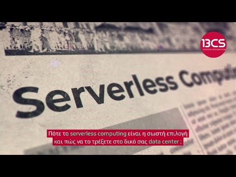 Serverless computing