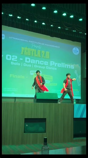 tere pyar me boys dance video for college events uttaranchal university dehradun
