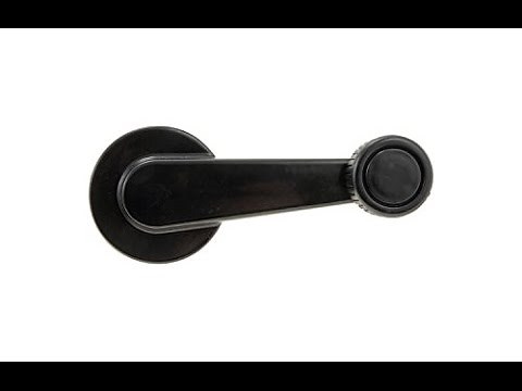 How to remove manual chevy window handle crank