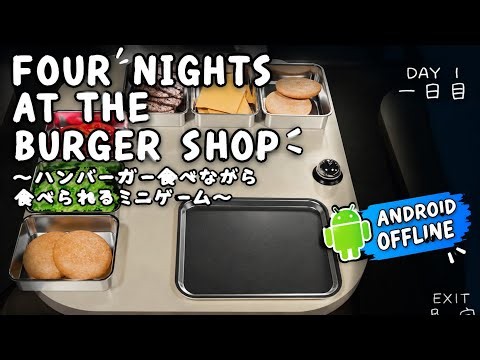 Kerja di Toko Burger Selama 4 Malam !! 🍔 Game Android Offline