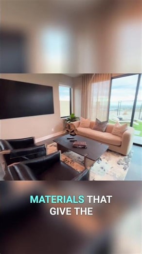 Luxury Home Tour: Waterfall Counters & Elegant Design #shorts