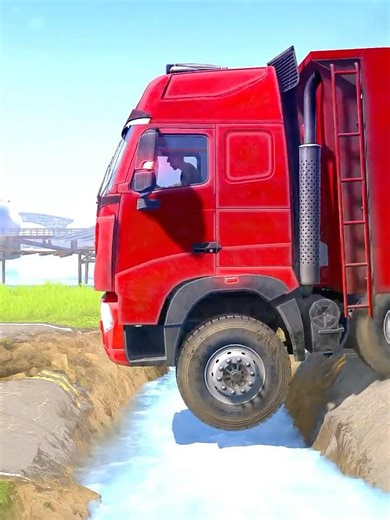 Spintires: MudRunner -SHACMAN DELONG X3000 Towing a Truck on a Snowy Road Ep 503