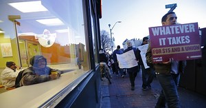 Minimum Wage Protests Hit Cities Across U.S.